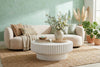 Phillips Collection Home Decor Phillips Collection Vetra Coffee Table, White Stone