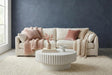 Phillips Collection Home Decor Phillips Collection Vetra Coffee Table, White Stone