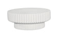 Phillips Collection Home Decor Phillips Collection Vetra Coffee Table, White Stone