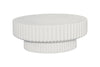 Phillips Collection Home Decor Phillips Collection Vetra Coffee Table, White Stone