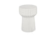 Phillips Collection Home Decor Phillips Collection Vetra Side Table, White Stone