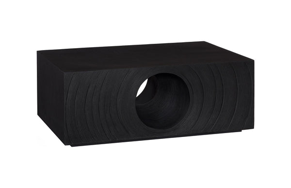 Phillips Collection Home Decor Phillips Collection Void Coffee Table, Black Stone