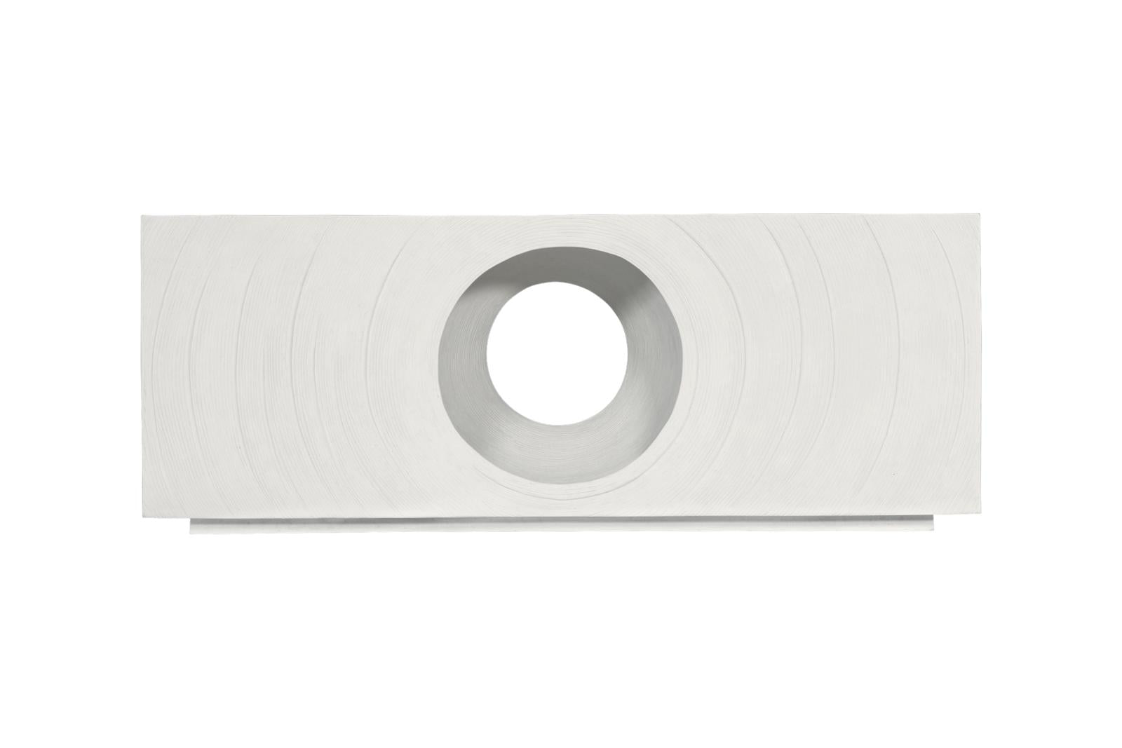 Phillips Collection Home Decor Phillips Collection Void Coffee Table, White Stone