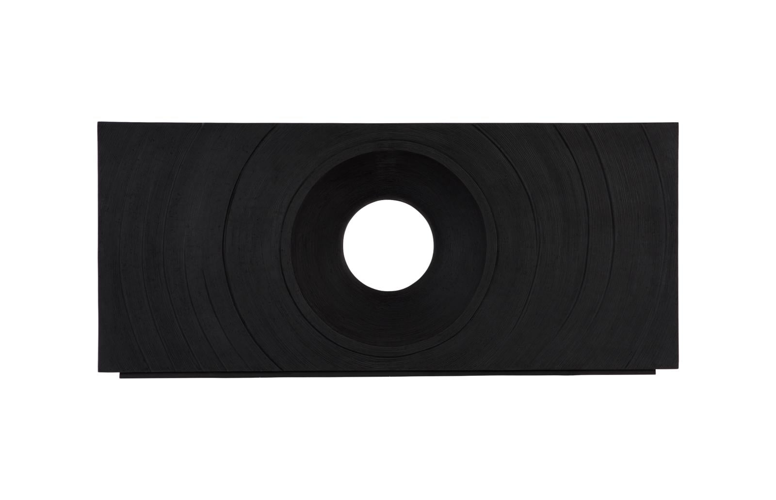 Phillips Collection Home Decor Phillips Collection Void Console Table, Black Stone