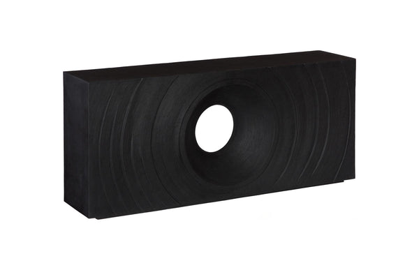 Phillips Collection Home Decor Phillips Collection Void Console Table, Black Stone