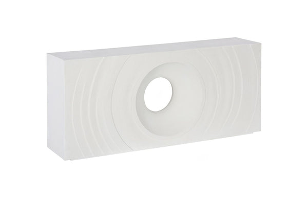Phillips Collection Home Decor Phillips Collection Void Console Table, White Stone