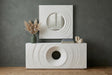 Phillips Collection Home Decor Phillips Collection Void Mirror, White Stone