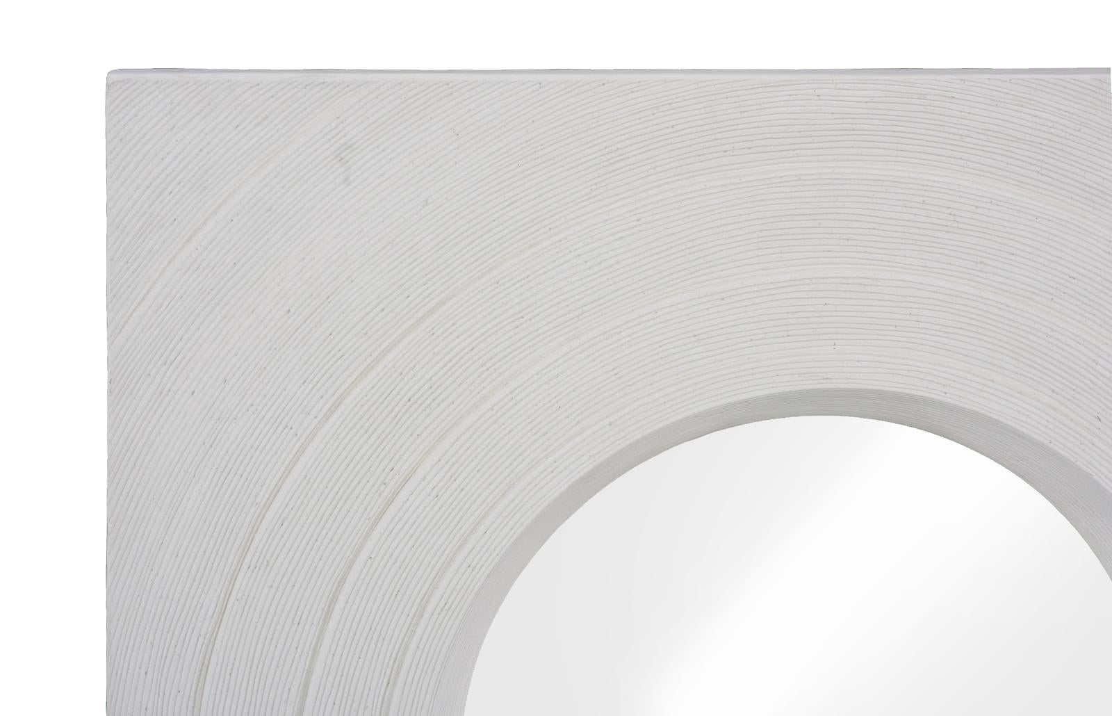 Phillips Collection Home Decor Phillips Collection Void Mirror, White Stone