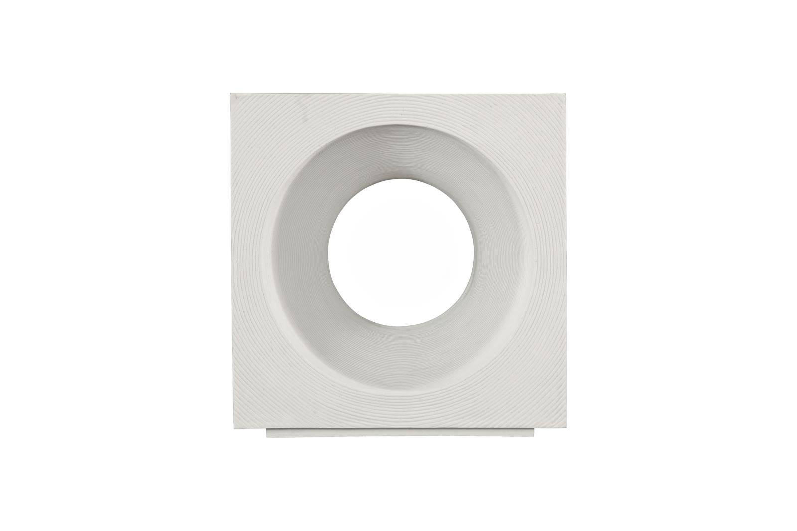 Phillips Collection Home Decor Phillips Collection Void Side Table, White Stone