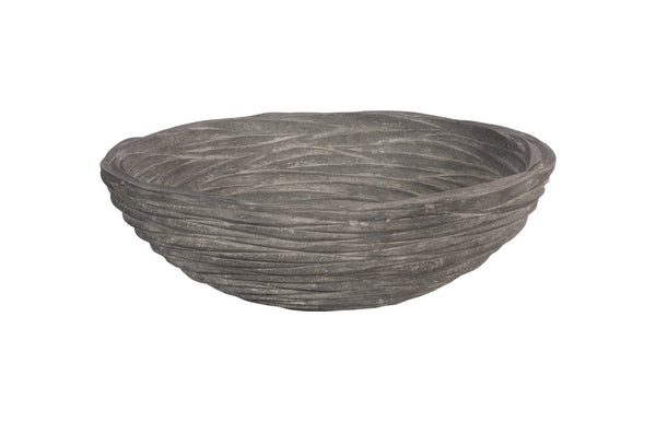 Phillips Collection Home Decor Phillips Collection Waves Bowl, Large, Gray