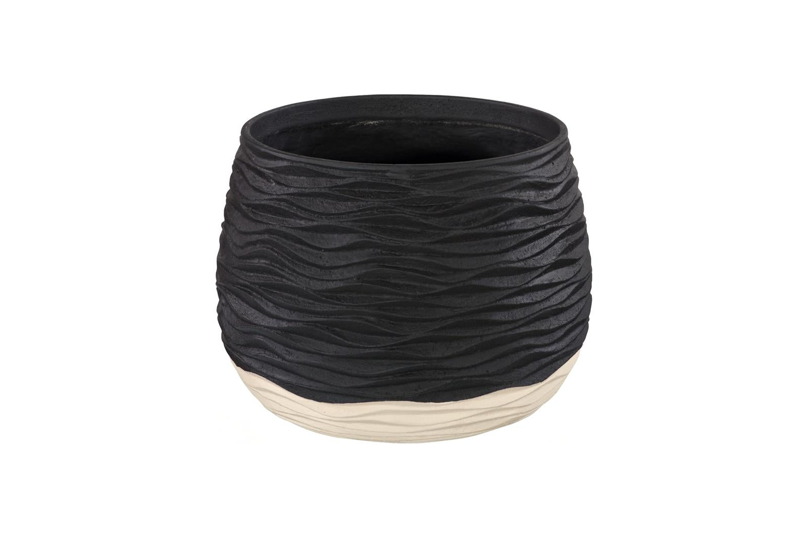 Phillips Collection Home Decor Phillips Collection Wavy Vase, Two Tone, LG