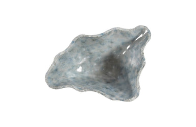 Phlillips Collection Home Phillips Collection Cast Blue Onyx Bowl, Faux Finish, Narrow