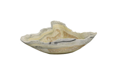 Phlillips Collection Home Phillips Collection Cast Onyx Bowl, Faux Finish, Medium