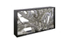 Phlillips Collection Home Rate to be Quoted Phillips Collection Cast Root Framed Console Table, Wood Frame, Resin, Silver Leaf