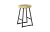 Phlillips Collection Home Phillips Collection Chuleta Round Bar Stool, Natural