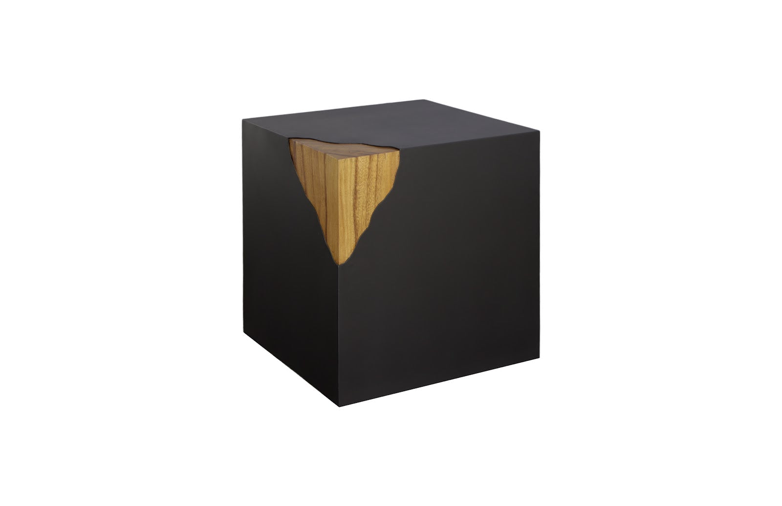 Phlillips Collection Home Rate to be Quoted Phillips Collection Cornered Side Table, Natural, Iron