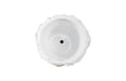 Phlillips Collection Home Rate to be Quoted Phillips Collection Drape Planter, Gel Coat White