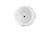 Phlillips Collection Home Rate to be Quoted Phillips Collection Drape Planter, Gel Coat White