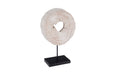 Phlillips Collection Home Phillips Collection Eroded Wood Circle Sculpture on Stand , Assorted