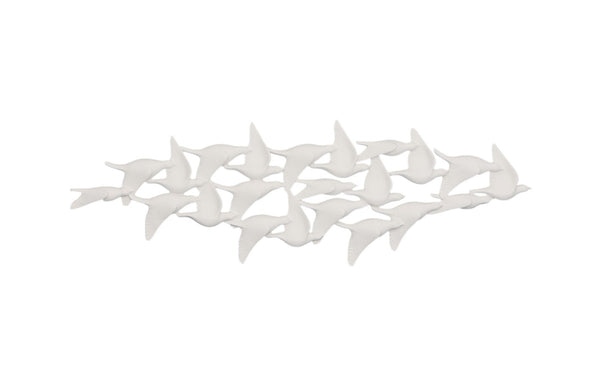 Phlillips Collection Home Rate to be Quoted Phillips Collection Flock of Birds Wall Art, Matte White