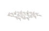 Phlillips Collection Home Rate to be Quoted Phillips Collection Flock of Birds Wall Art, Matte White