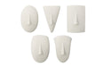Phlillips Collection Home Phillips Collection Geometric Cycladic Wall Art, Set of 5, White Stone