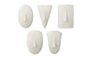 Phlillips Collection Home Phillips Collection Geometric Cycladic Wall Art, Set of 5, White Stone