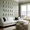 Phlillips Collection Home Phillips Collection Geometric Cycladic Wall Art, Set of 5, White Stone