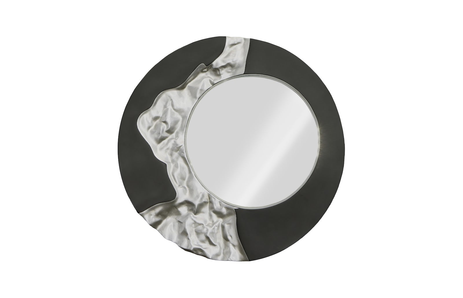 Phlillips Collection Home Rate to be Quoted Phillips Collection Mercury Mirror, Black, Silver Leaf