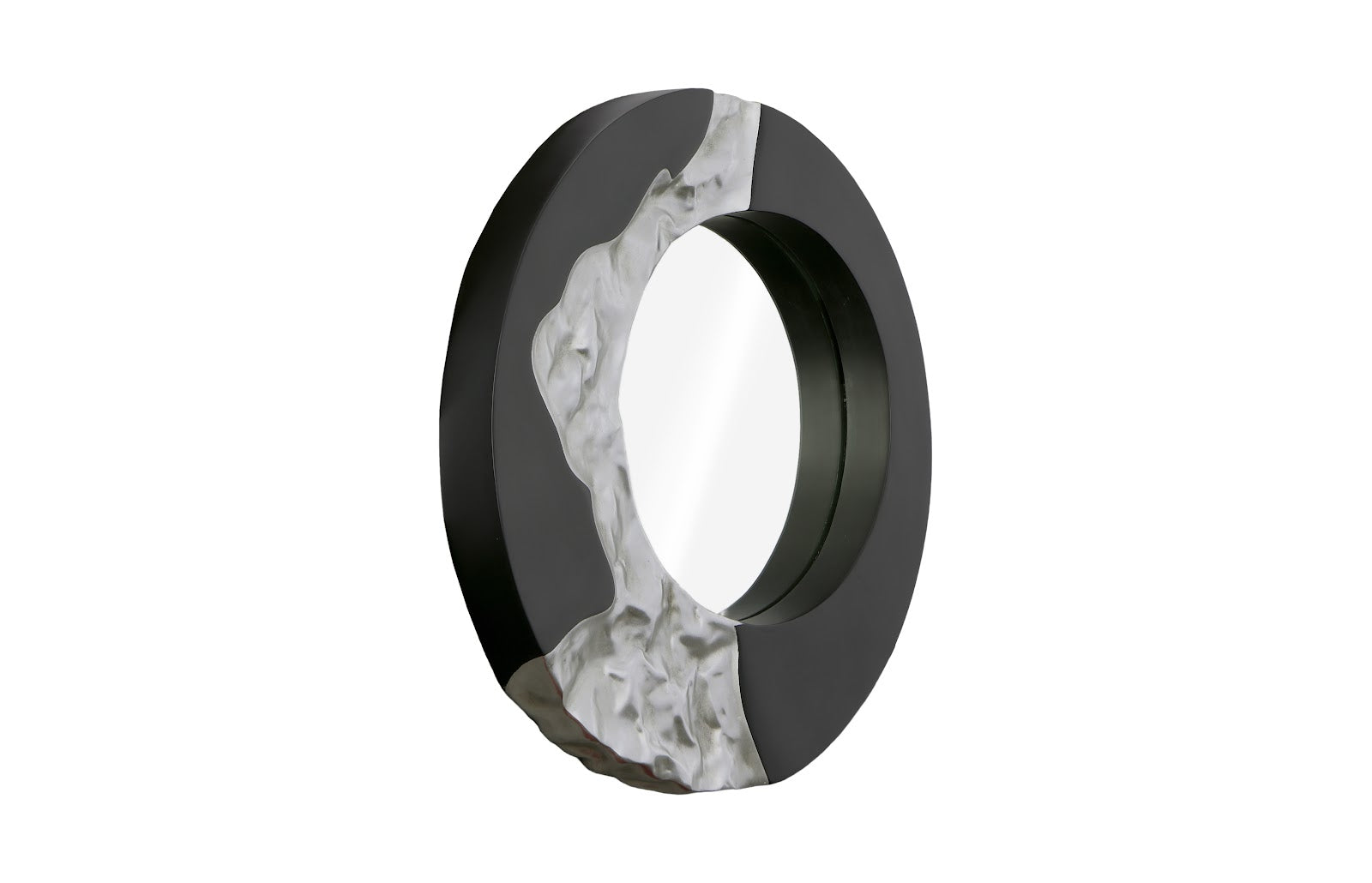 Phlillips Collection Home Rate to be Quoted Phillips Collection Mercury Mirror, Black, Silver Leaf