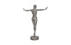 Phlillips Collection Home Rate to be Quoted Phillips Collection Outstretched Arms Standing Sculpture, Aluminum