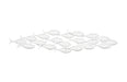 Phlillips Collection Home Phillips Collection School of Fish Wall Art, Matte White