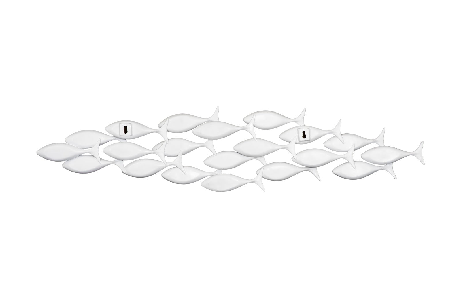 Phlillips Collection Home Phillips Collection School of Fish Wall Art, Matte White