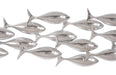 Phlillips Collection Home Phillips Collection School of Fish Wall Art, Silver Leaf
