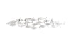 Phlillips Collection Home Phillips Collection School of Fish Wall Art, Silver Leaf