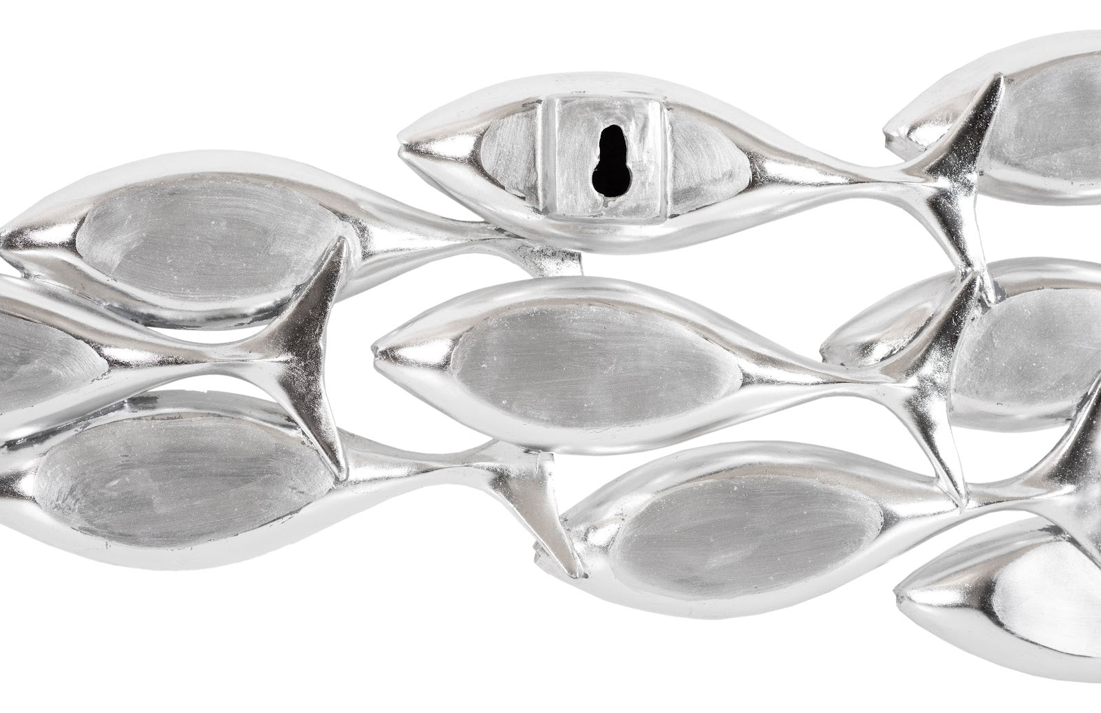 Phlillips Collection Home Phillips Collection School of Fish Wall Art, Silver Leaf
