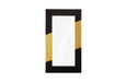 Phlillips Collection Home Rate to be Quoted Phillips Collection Scorched Mirror, Rectangle, Black and Gold Leaf