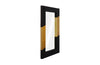 Phlillips Collection Home Rate to be Quoted Phillips Collection Scorched Mirror, Rectangle, Black and Gold Leaf