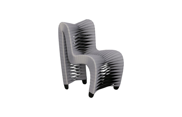 Phlillips Collection Home Phillips Collection Seat Belt Chair, Kid Sized, Gray