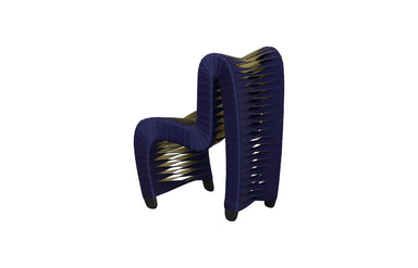 Phlillips Collection Home Phillips Collection Seat Belt Chair, Kid Sized, Navy