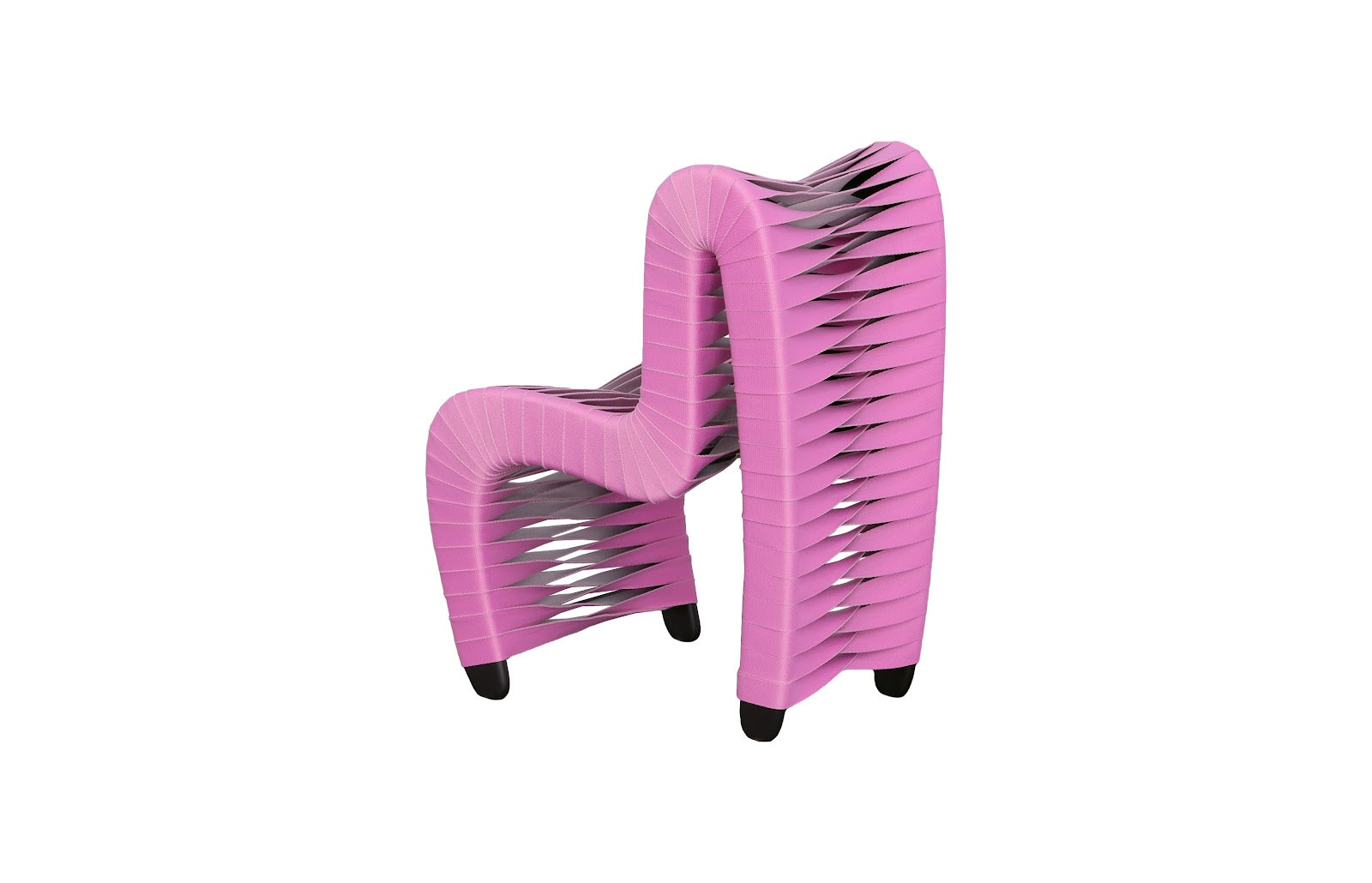 Phlillips Collection Home Phillips Collection Seat Belt Chair, Kid Sized, Pink