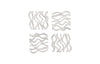 Phlillips Collection Home Phillips Collection Vine Wall Tile, Matte White, Set of 4