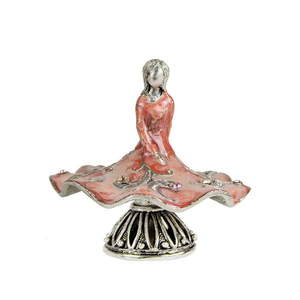 Quest Collection Ballerina Dreidel - Pink