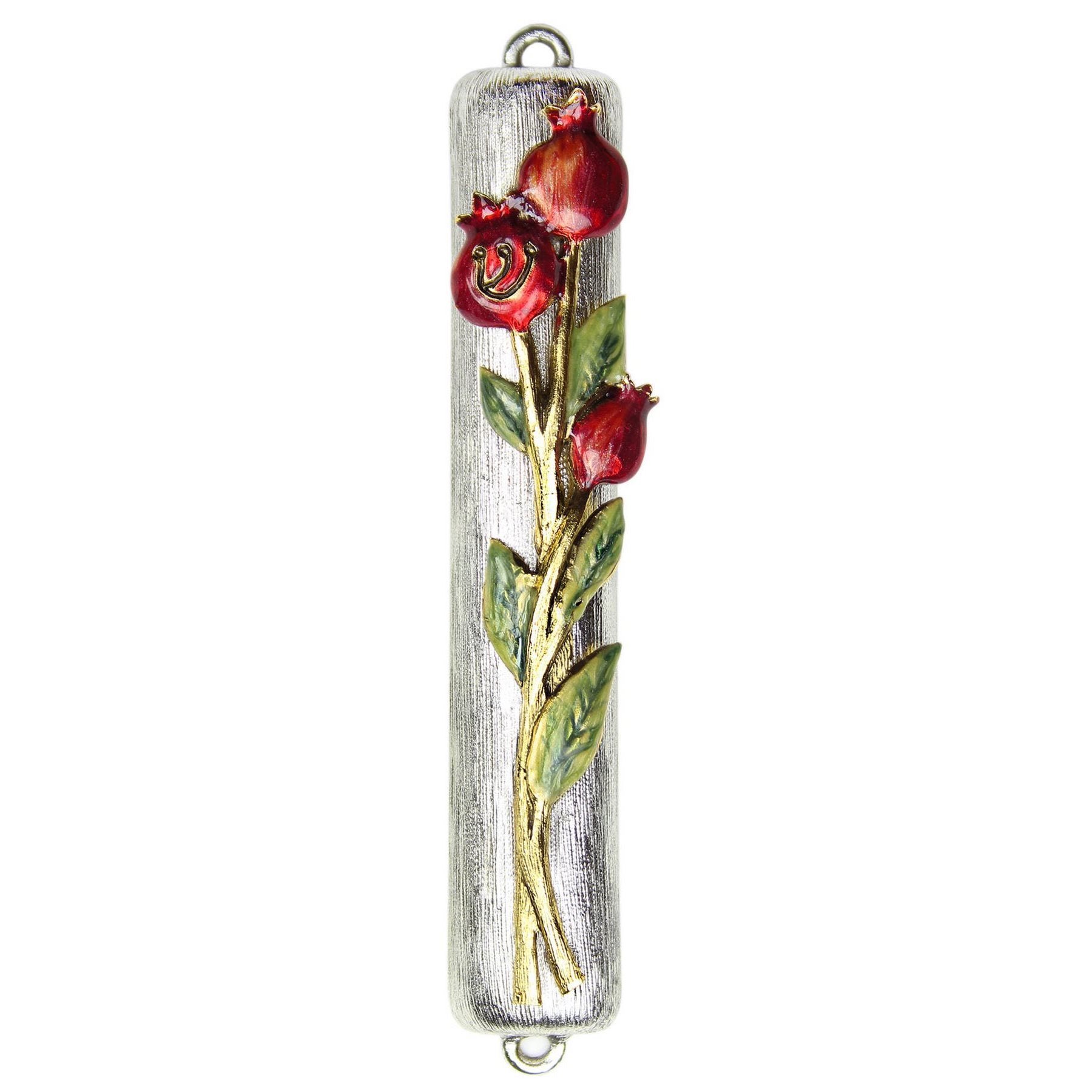 Quest Collection Pomegranate Mezuzah