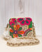 Pria Handmade Accessories BAGS Floral Neon Crossbody Bag