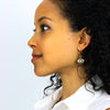 Michal Golan Ivory Pearl Eye Earrings
