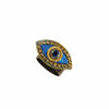 Michal Golan Deep Blue and Gold Evil Eye Ring