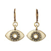 Michal Golan Ivory Pearl Eye Earrings