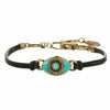 Michal Golan Small Turquoise Evil Eye Bracelet