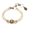 Michal Golan Ivory Pearl Eye Bracelet